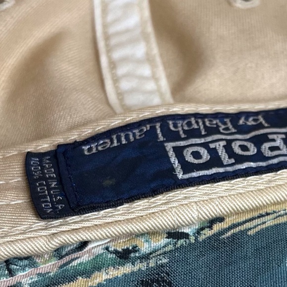 ‼️SOLD‼️ Vintage Polo Ralph Lauren Cap Hat Cut Throat Trout - Picture 11 of 11